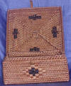 woven basket woven ata basket bali rattan basket art export bali indonesia