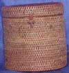 woven basket woven ata basket bali rattan basket art export bali indonesia