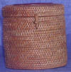 woven basket woven ata basket bali rattan basket art export bali indonesia